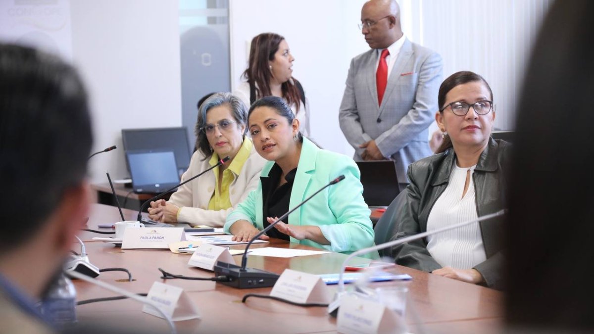 El Congope está presidido por la prefecta correista de Pichincha, Paola Pabón.