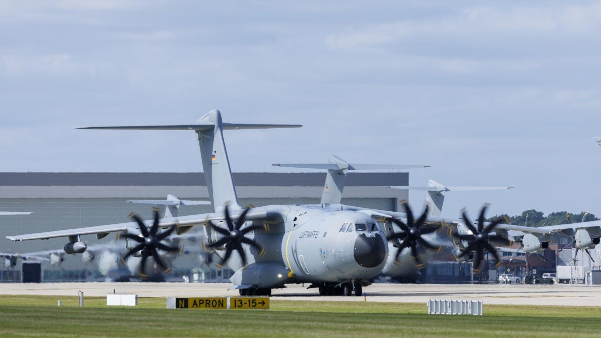 Nave.- Un Airbus A400M.