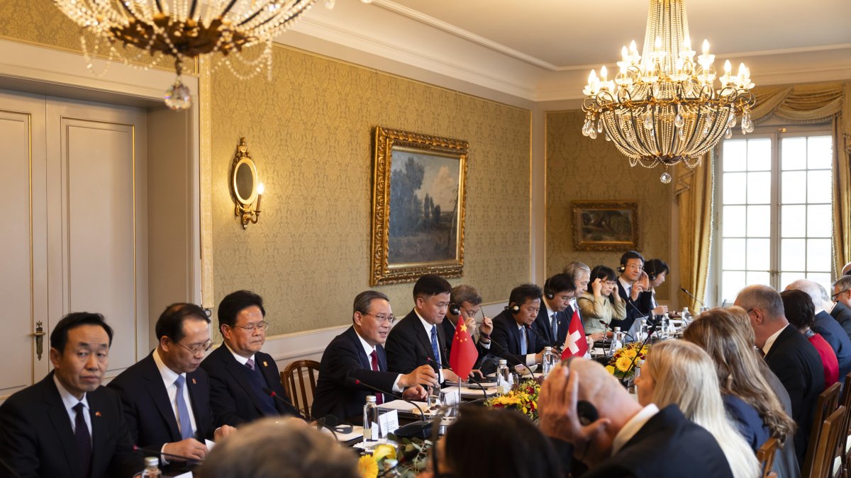 Reunión.- Una jornada del Foro Económico Mundial de Davos.