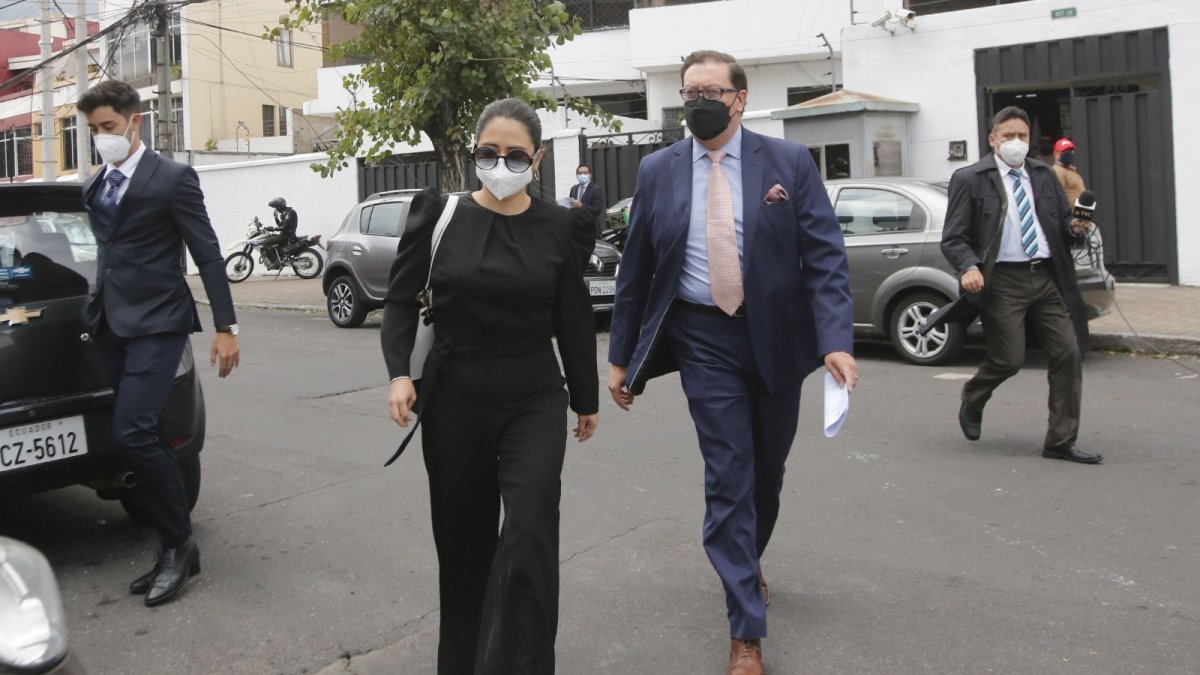 Caso. La exjueza María Belén Domínguez en una de sus comparecencias.