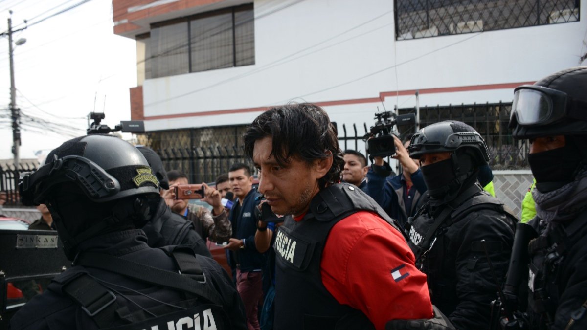 Detención. Fabricio Colón Pico fue detenido hace dos semanas en una investigación por posible secuestro.