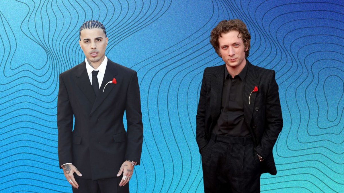 Jeremy Allen White y Rauw Alejandro