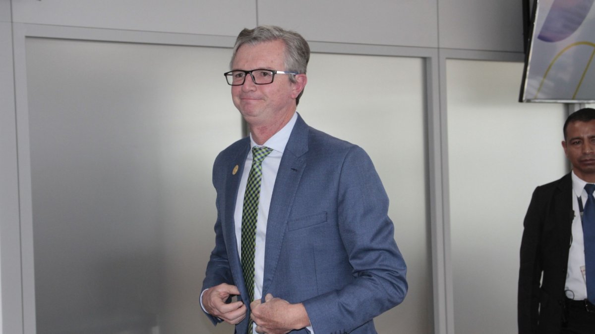 El ministro de Finanzas, Juan Carlos Vega, mantuvo reuniones con inversionistas en Washington.