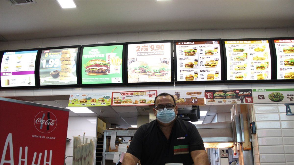 Negocio.- Uno de los locales de Burger King.