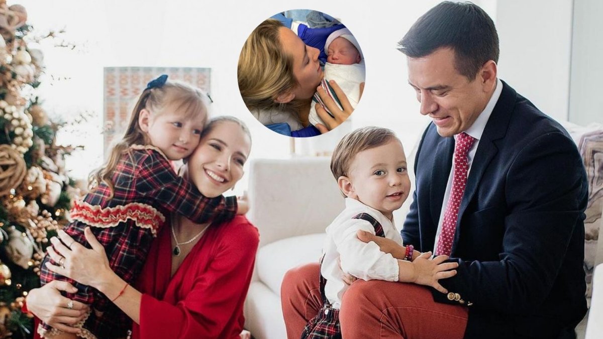 La familia presidencial.