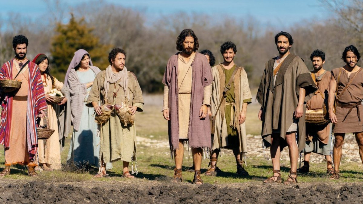 El Jesús de esta producción es alegre, baila, hace bromas...