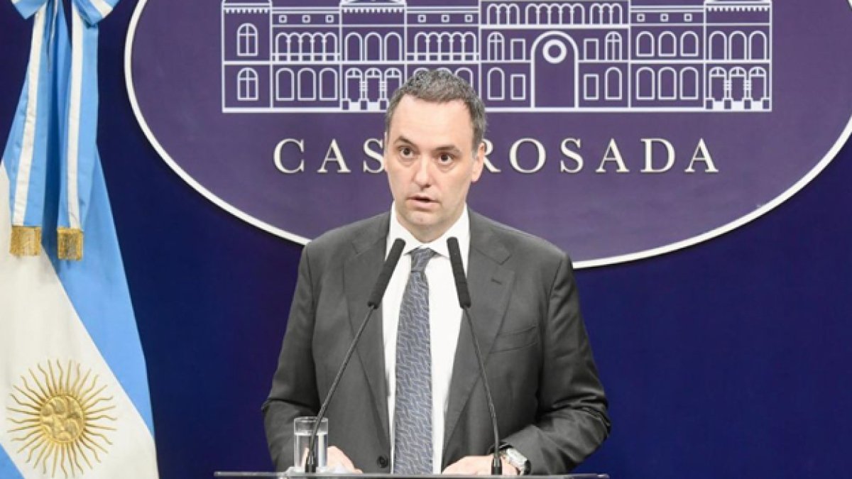 Argentina.- El portavoz presidencial, Manuel Adorni