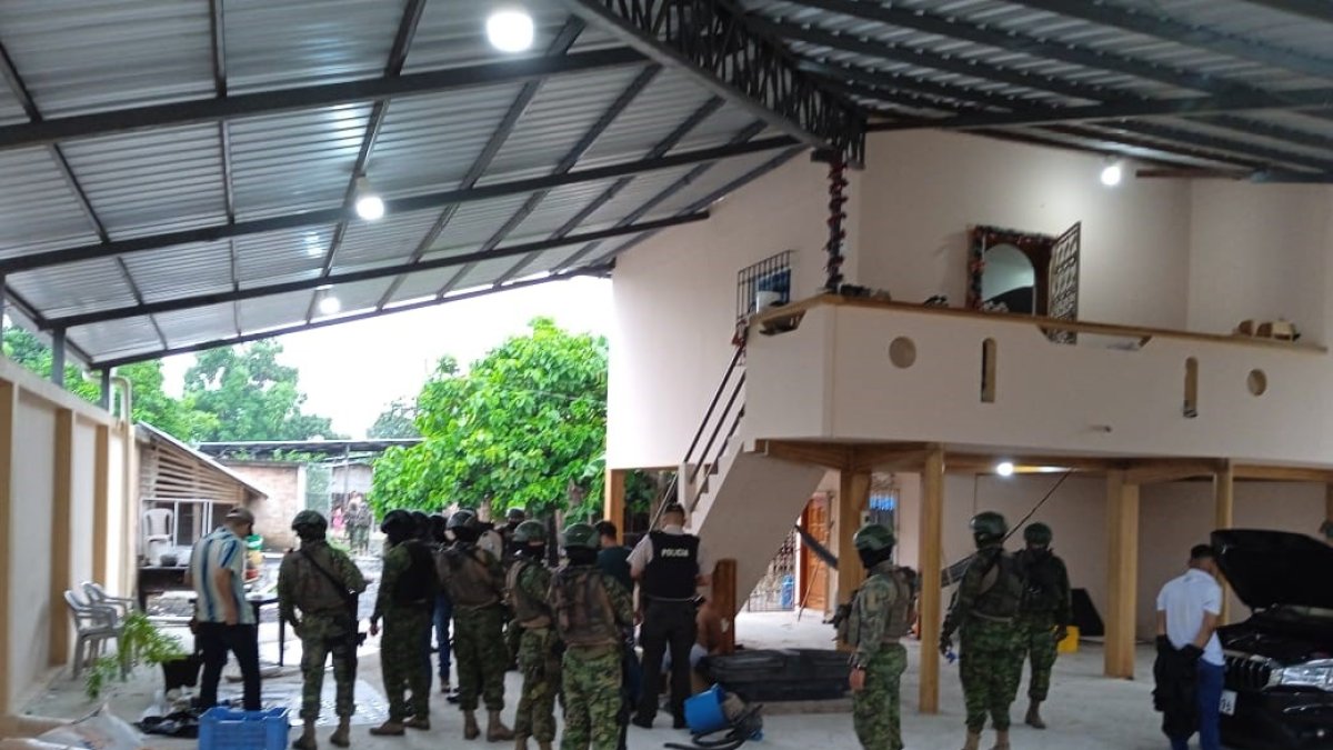 Tareas. Miembros de las Fuerzas Armadas cumplieron operaciones por la seguridad interna.