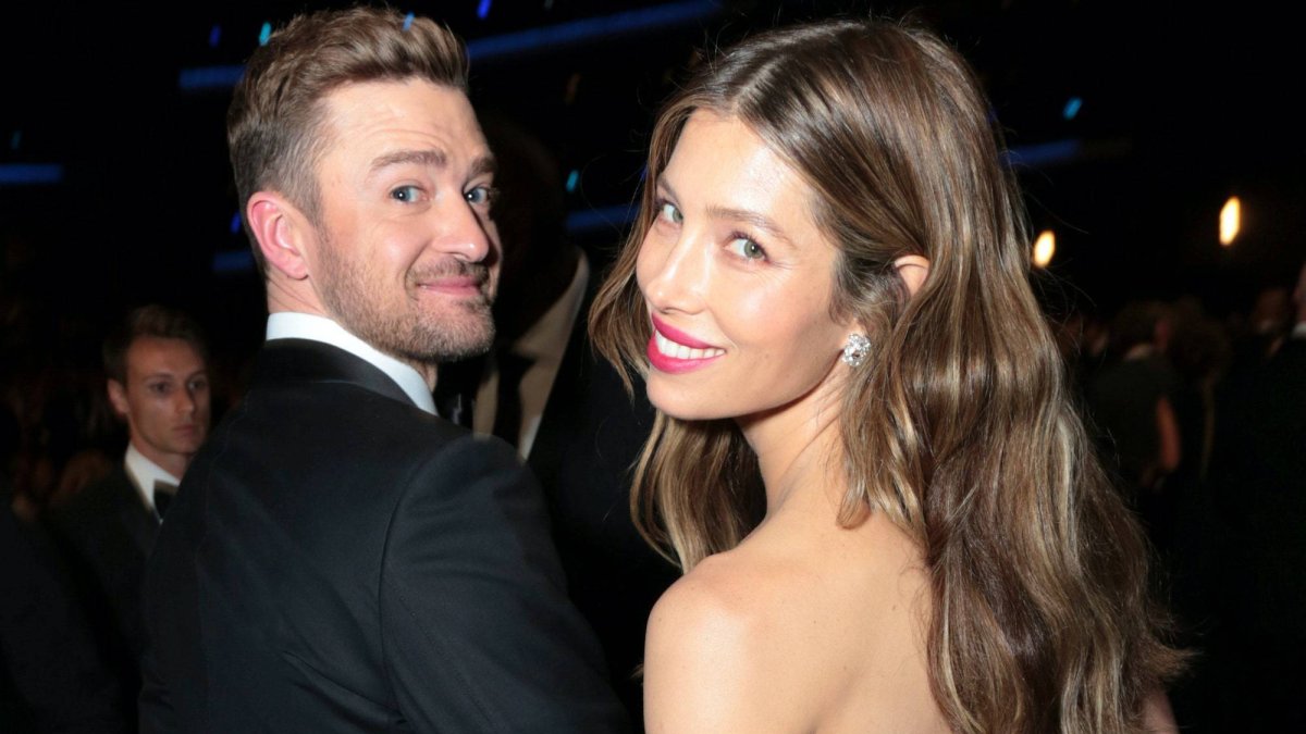 Justin Timberlake y Jessica Alba.