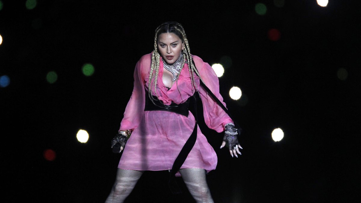 Fotografía de archivo de la cantante estadounidense Madonna.