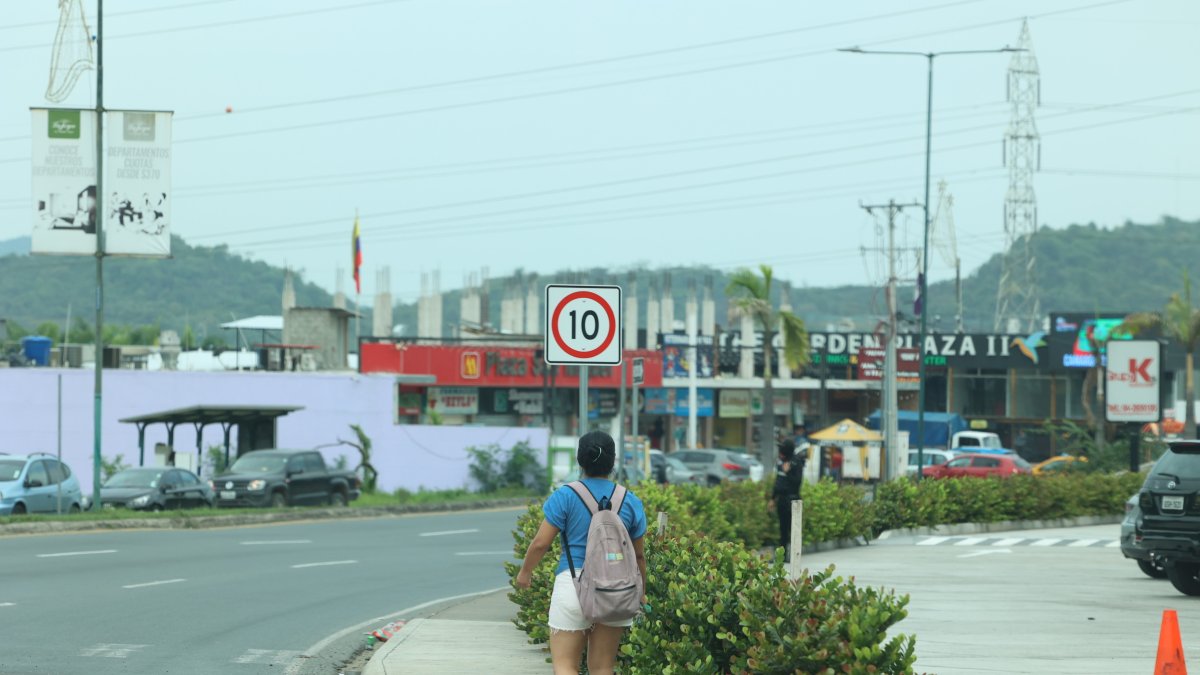 Foto referencial, zona de la urbanización La Joya, en Daule.