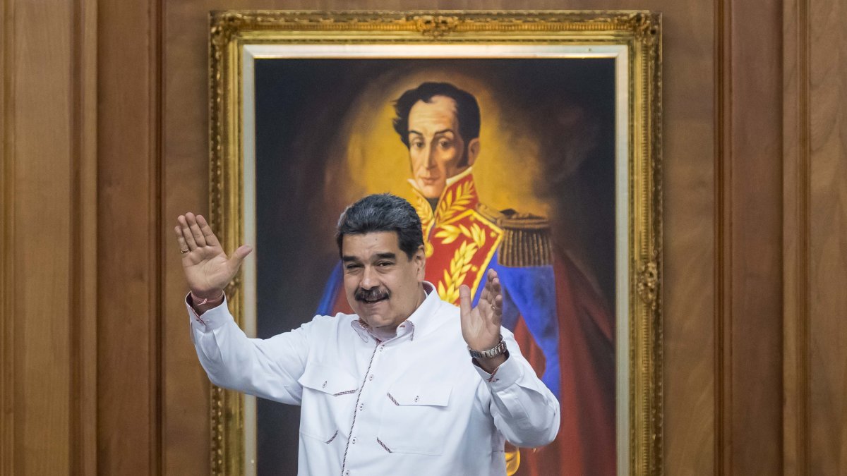 Caracas. Nicolás Maduro, en una de sus recientes apariciones públicas.