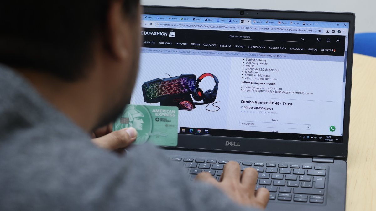 Venta. Los artículos tecnológicos han tenido mayor demanda entre los comercios nacionales, debido al encierro que traen las jornadas telemáticas.