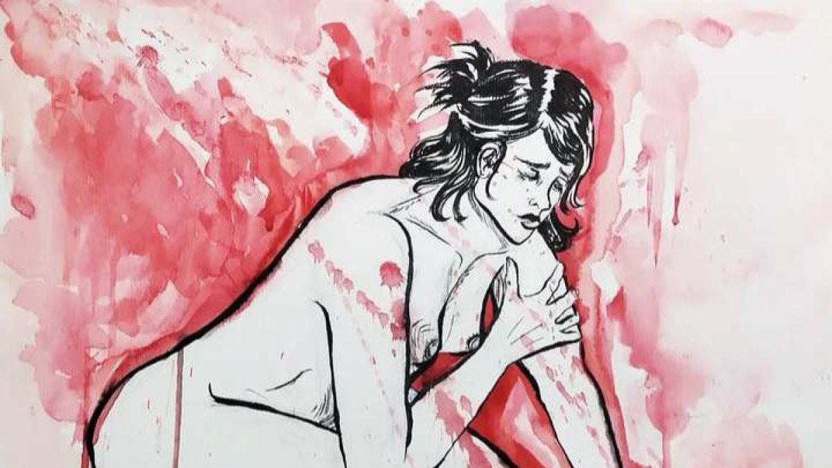 La exposición aborda temas de género y la presión sobre el cuerpo de las mujeres.