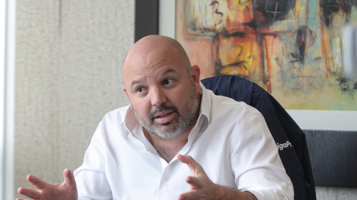 Miguel Ángel Loor, presidente de LigaPro habló en exclusiva con Expreso.