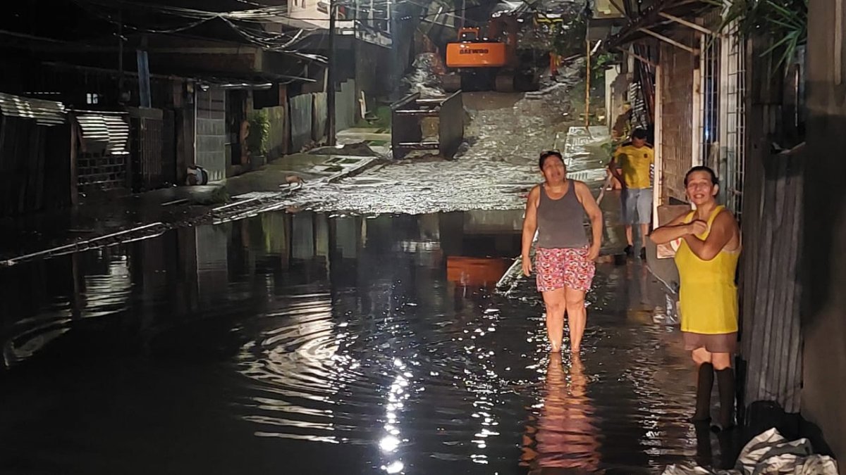 Lluvia dejó varias casas afectadas este domingo 21 de enero.