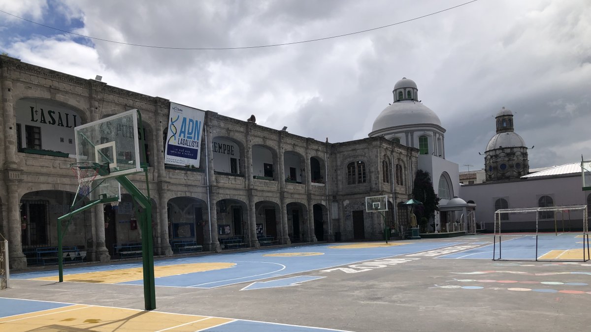 Educación. La Unidad Educativa San José La Salle aplica un plan de seguridad para el regreso a clases de sus alumnos