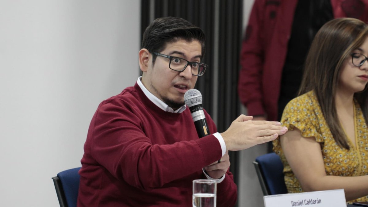 El ministro de Educación, Daniel Calderón.