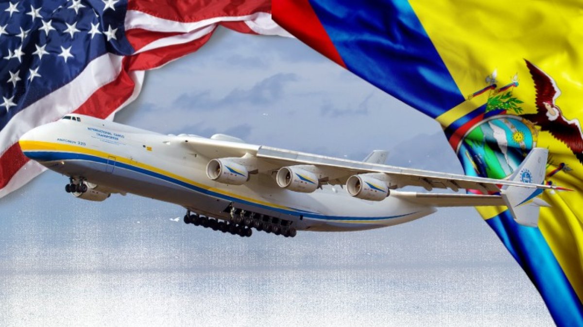 Referencial. La aeronave arribó a suelo ecuatoriano ayer, 23 de enero. Las autoridades no dieron detalle de la ayuda  internacional.