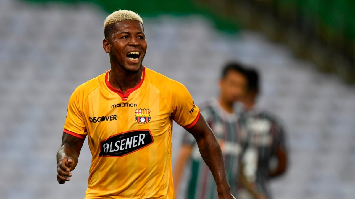 Gabriel Cortez juega, en este enero de 2024, en el Barcelona Sporting Club, de Guayaquil.