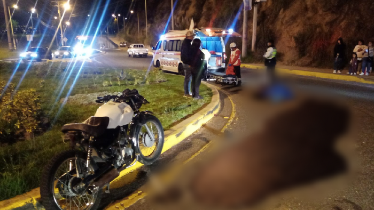 Un joven motociclista de 27 años fue arrollado por una volqueta en la vía a El Valle.