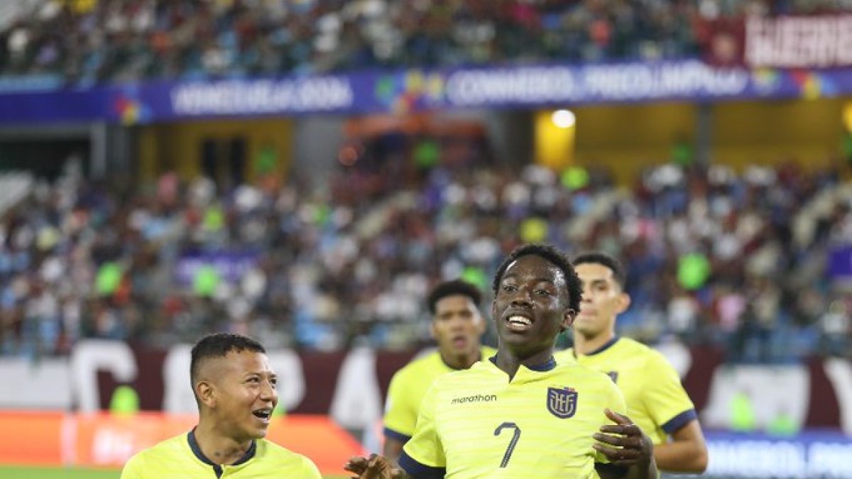 Ecuador es líder del Grupo A en el Preolímpico Sudamericano 2024