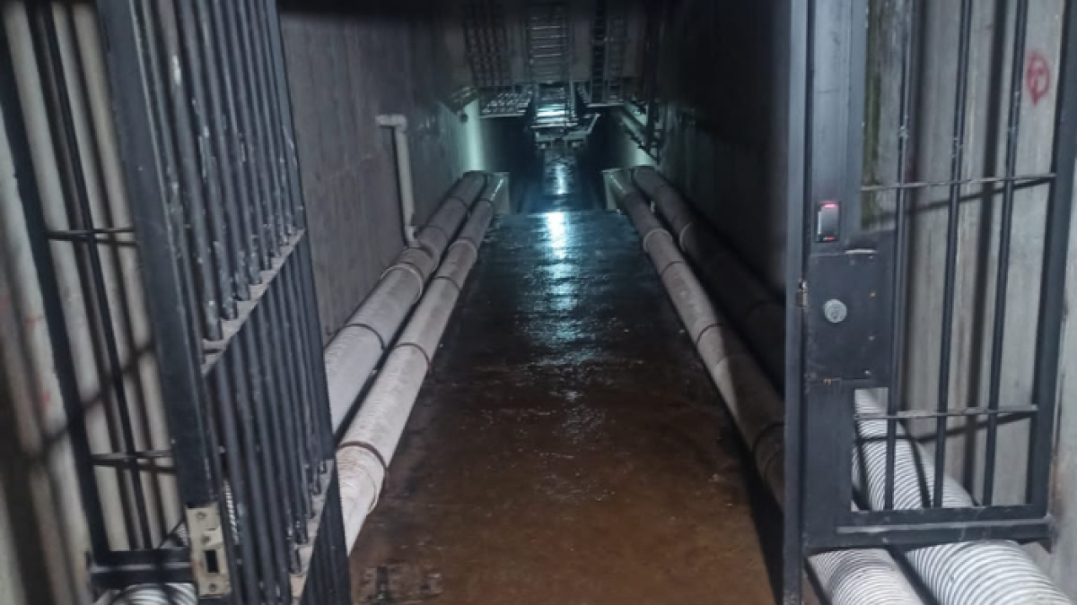 Túneles debajo de la cárcel de Turi