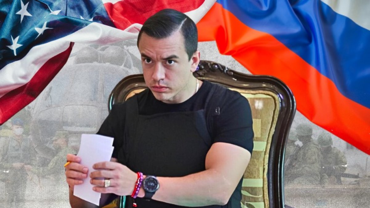 Rusia advierte a Ecuador que la transferencia de material bélico ruso a Estados Unidos viola la norma.