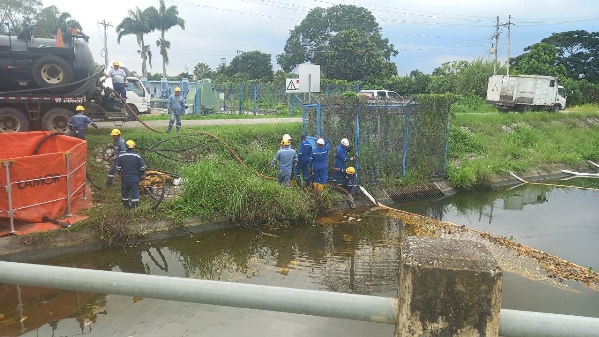 Rotura. El daño de la tubería ocurrió el pasado viernes 19 de enero.
