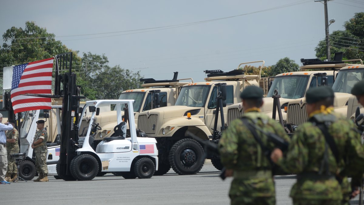 Acción. Representantes de Estados Unidos enfatizaron que la donación realizada este jueves 25 de enero es la primera de otras más que vendrán en el futuro.