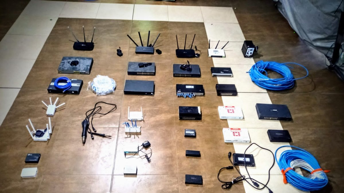 Artículos incautados en la cárcel de Cotopaxi