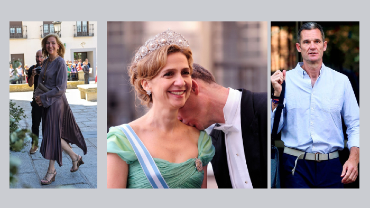 Los exduques de Palma, que se casaron en Barcelona el 4 de octubre de 1997