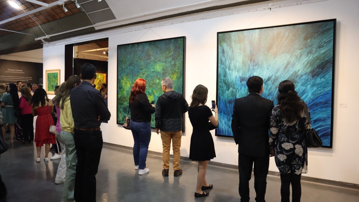 Arte. La exposición estará abierta hasta el miércoles 31 de enero.