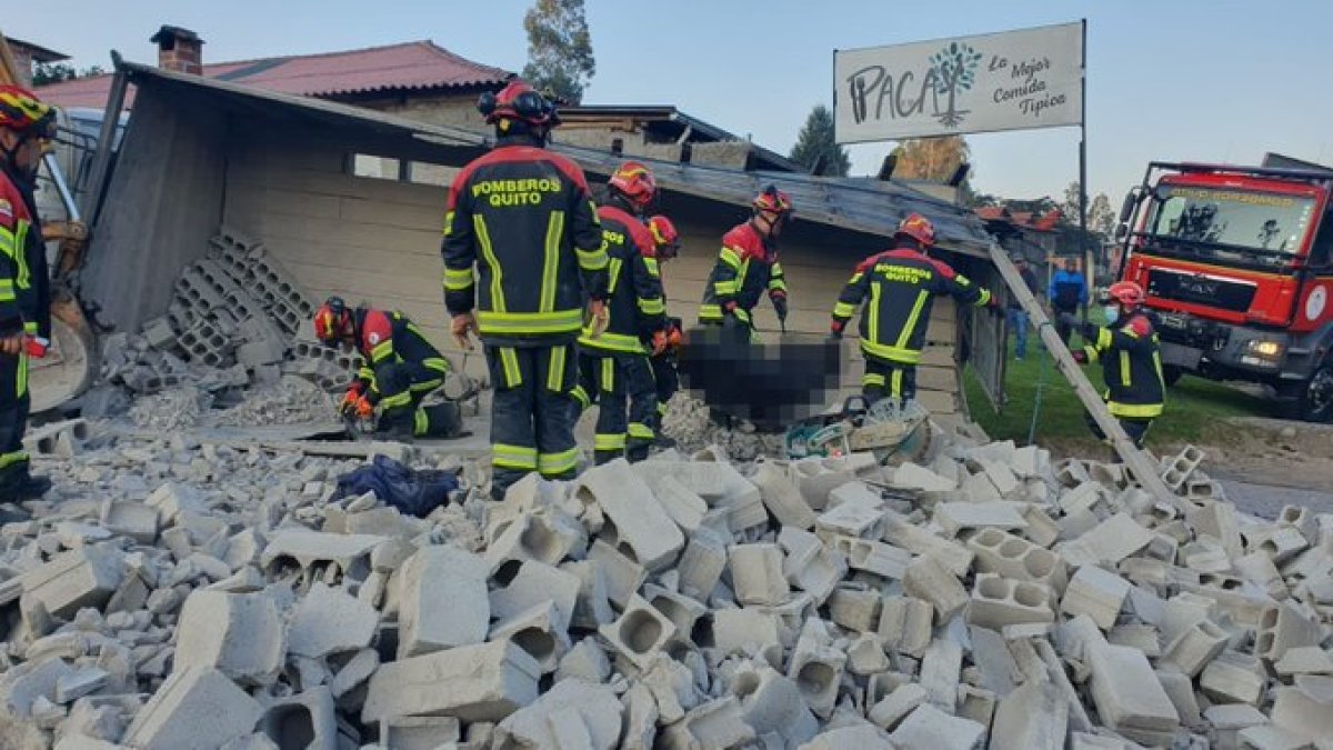 El hecho se registró la mañana de este 29 de enero, en Amaguaña, al sur de Quito.