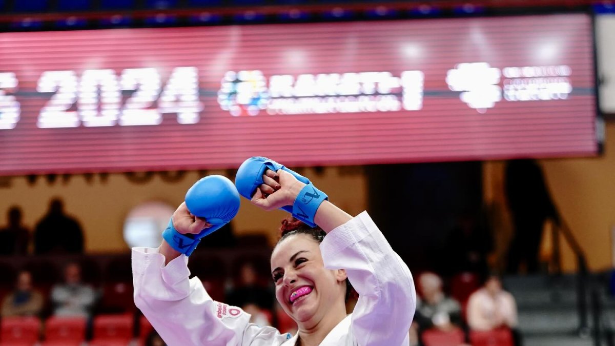 La karateca ecuatoriana Jaqueline Factos terminó quinta en la Premier 1 League de París