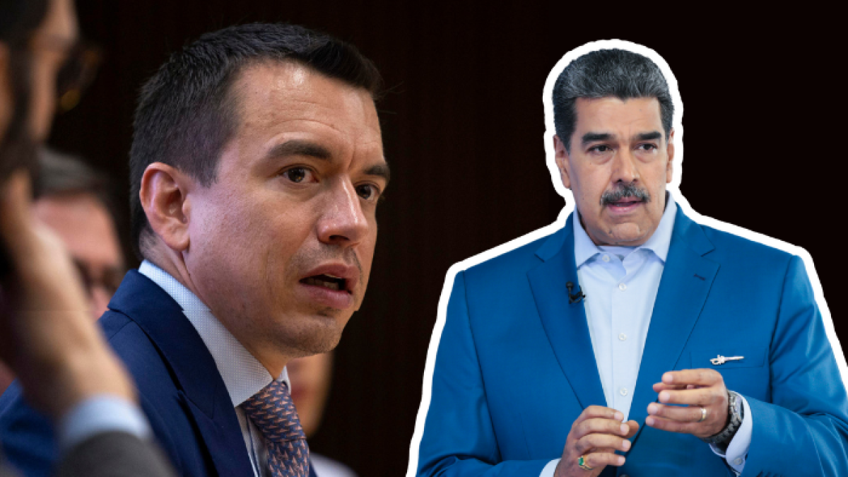 Daniel Noboa mencionó que lo que no reconocen son los resultados de los próximos comicios venezolanos