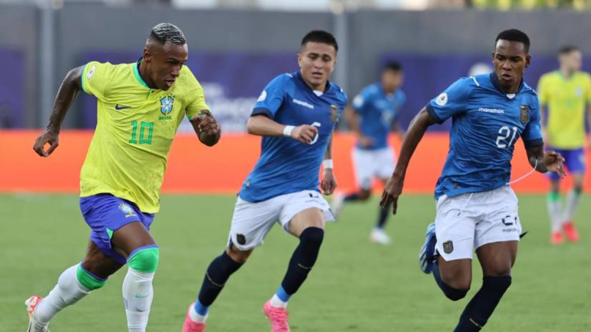 Ecuador quedo eliminado del sudamericano Preolímpico Sub-23