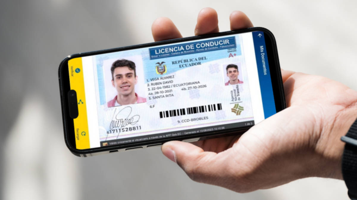Las licencias de conducir digital se pueden llevar mediante una app