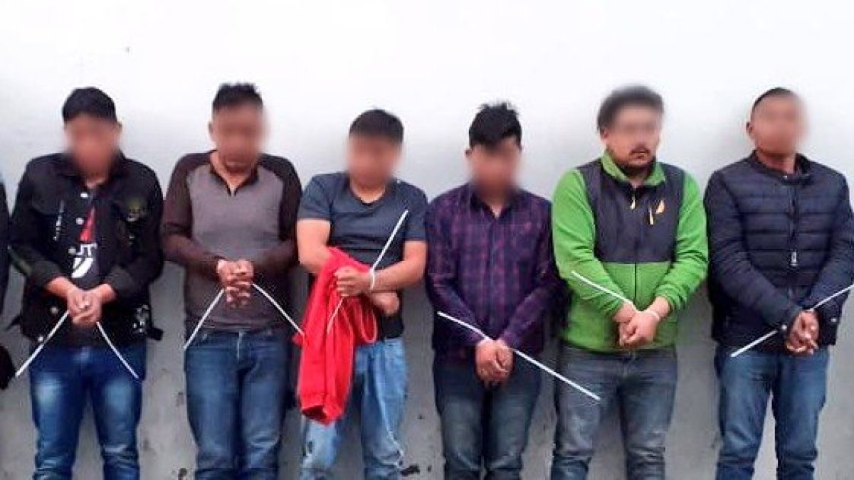 Los detenidos fueron puestos a órdenes de las autoridades competentes.