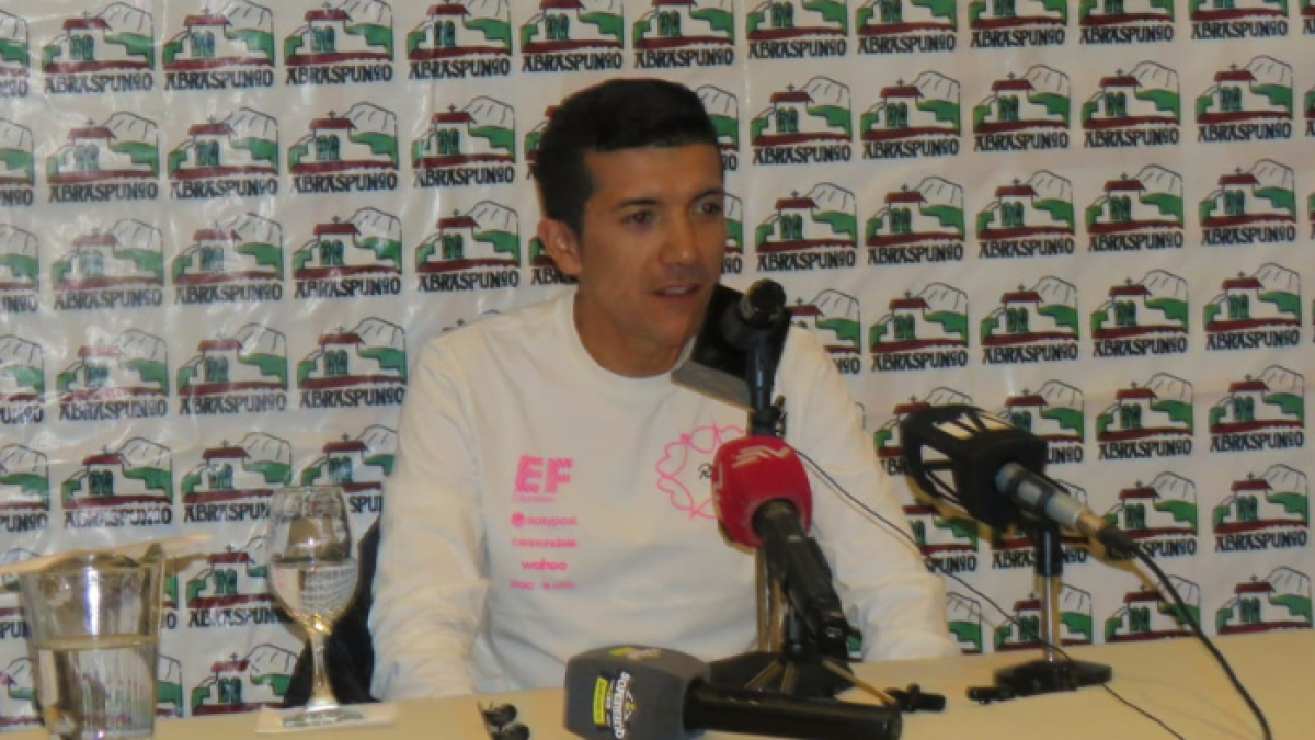 Carapaz solicitó prudencia a la ciudadanía y a los turistas al momento de salir a disfrutar de la carrera.