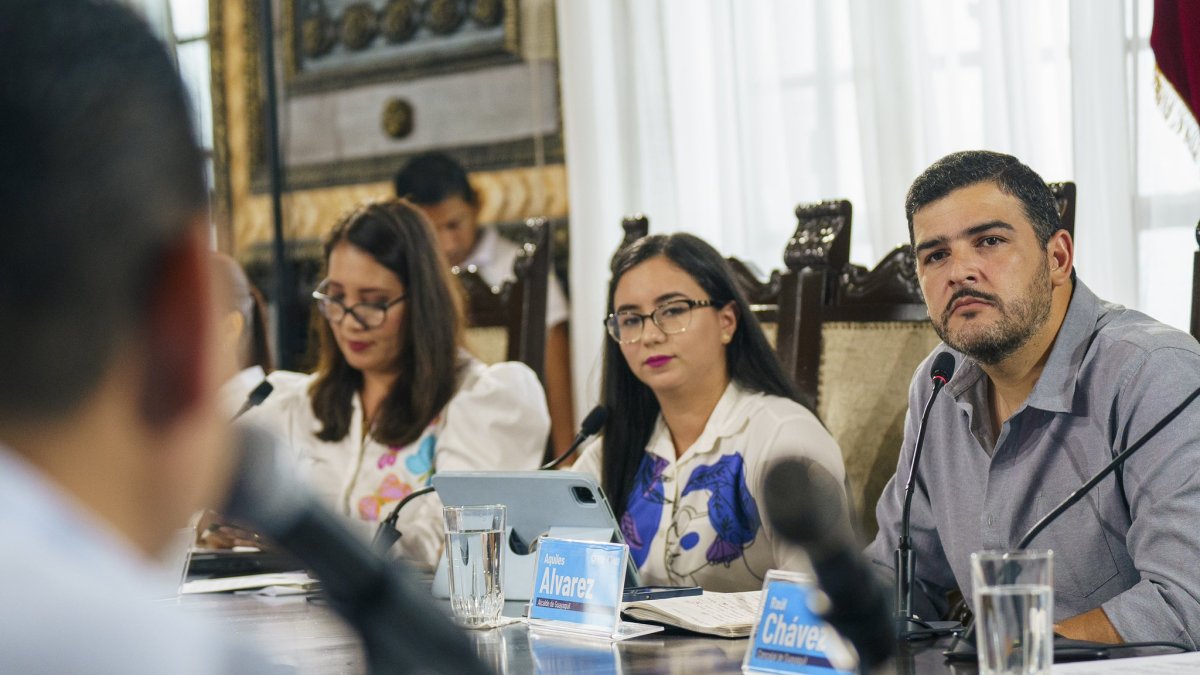 Institución. El Concejo de Guayaquil sesiona cada jueves.