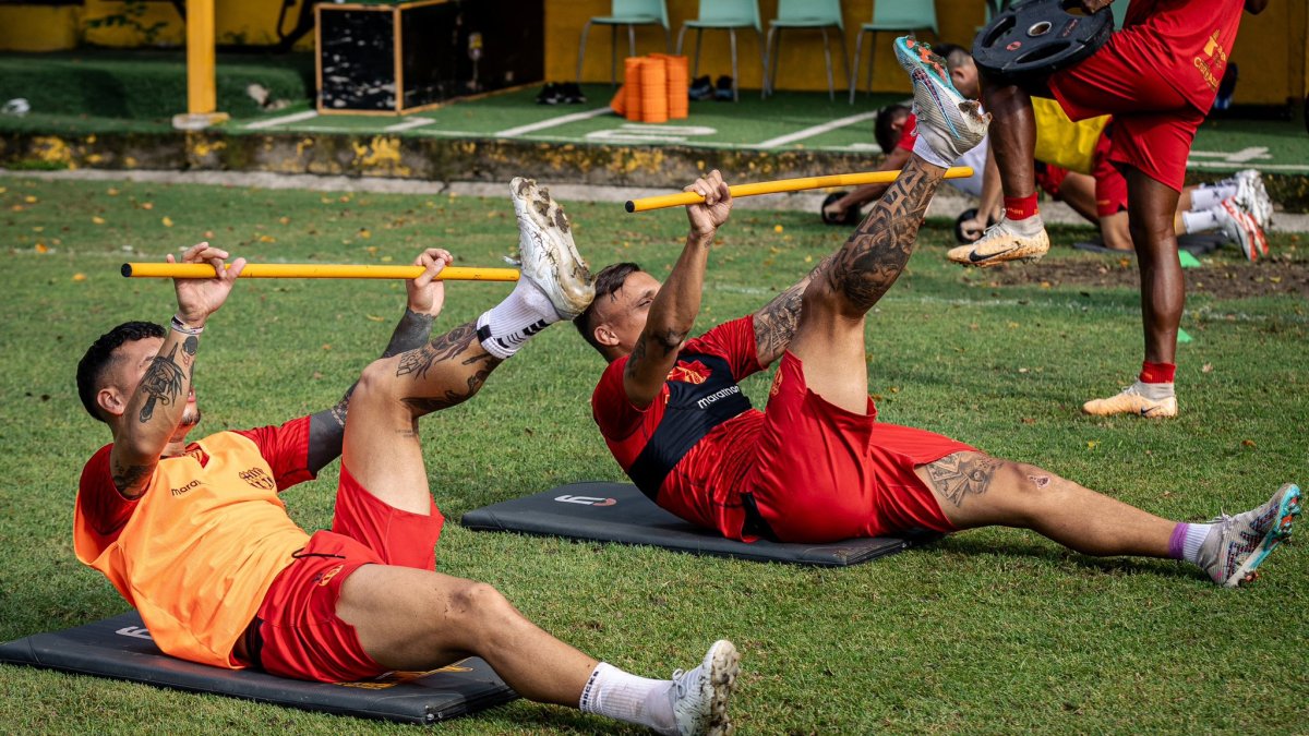 La plantilla torera entrenó este jueves 1 de febrero en las canchas alternas del estadio Monumental.
