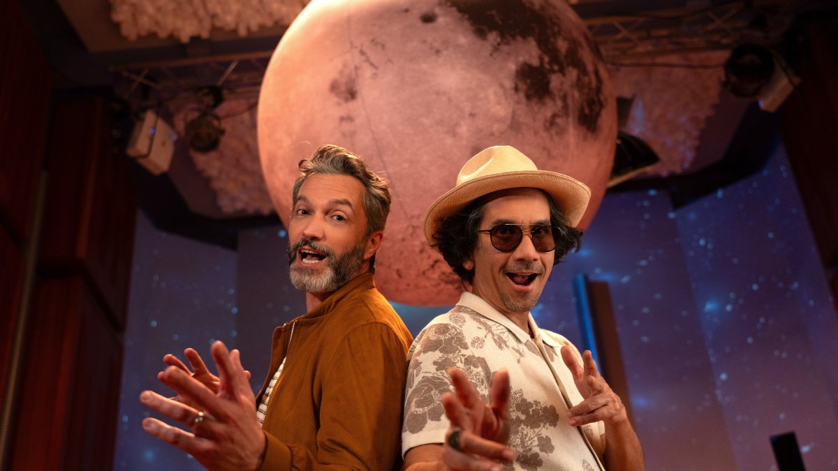 Andre Lopez y Jorge Villamizar, integrantes de Bacilos.