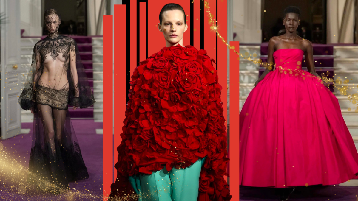 Las modelos cautivaron con estos fascinantes diseños