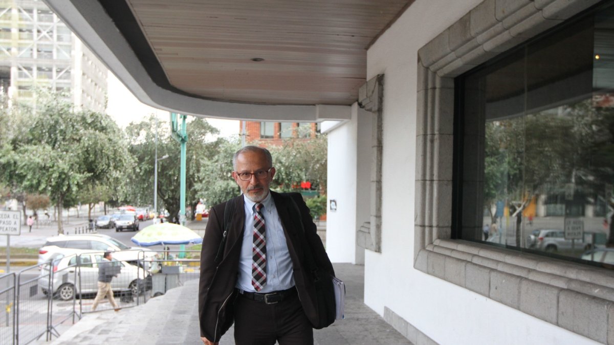 Cargo. Alejandro Artega, de Sala Especializada de lo Laboral, es uno de los jueces que acudió a la votación.