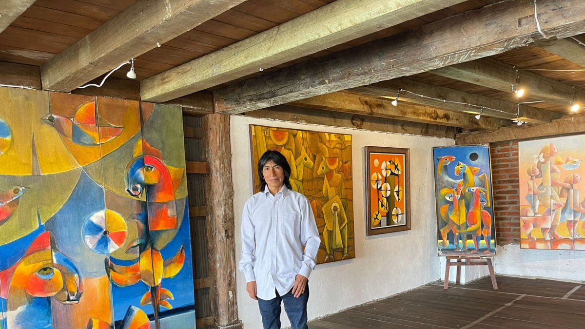 Arte. El llamado Pintor de Luz es reconocido internacionalmente por su técnica y estilo.