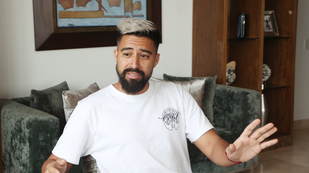 Cristhian Noboa, no esconde nada, le gusta hablar de frente.