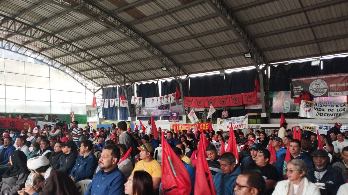 El FUT se declaró en asamblea y movilización permanente en todo el territorio al finalizar la convención.
