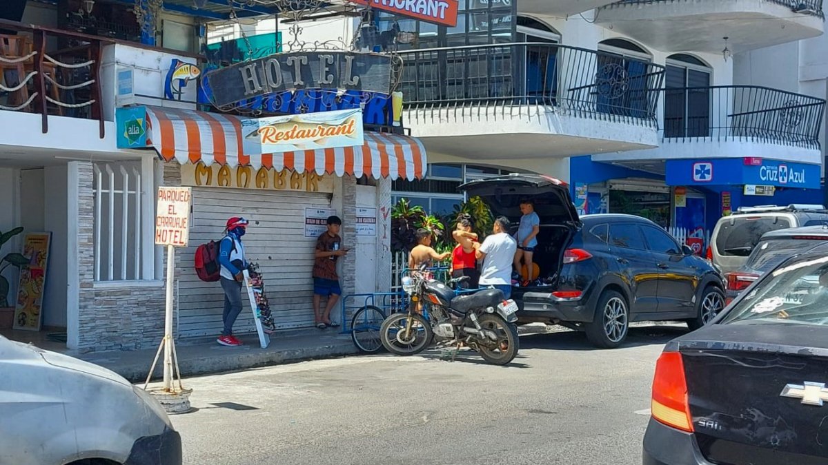 Salinas. El sitio donde se produjo el crimen se mantiene cerrado.