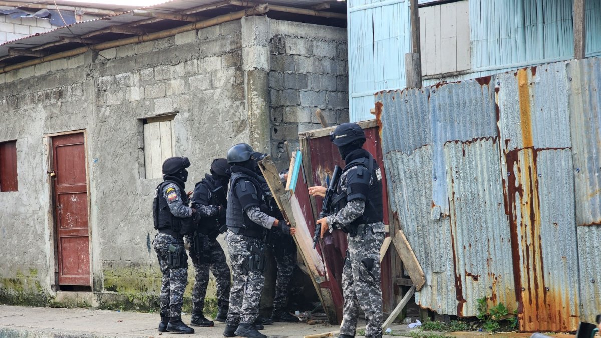 Operativo en Esmeraldas